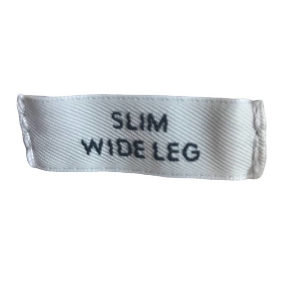 J. Crew TALL Slim Wide Leg Jeans in Khaki Stripe - Size 25 - Originally $129 - Picture 6 of 6